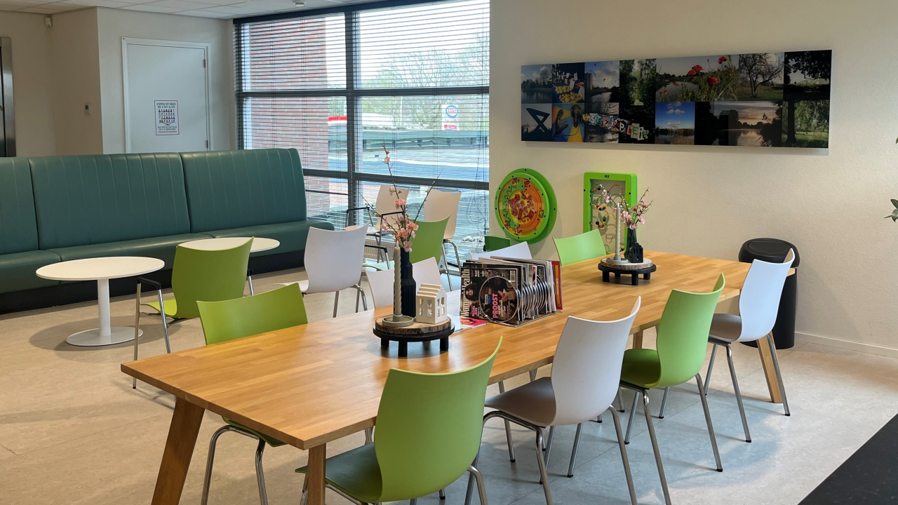 One of the waitingrooms at general practice