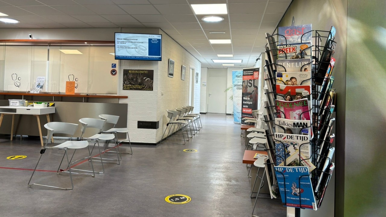 Waitingroom at medical centre