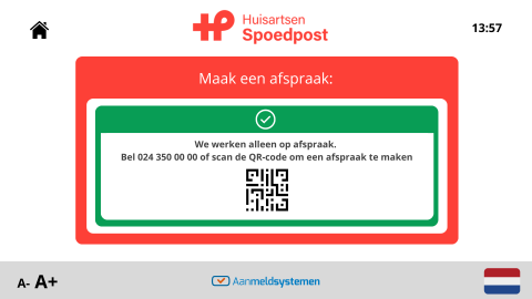 Check 'walk-in patient'