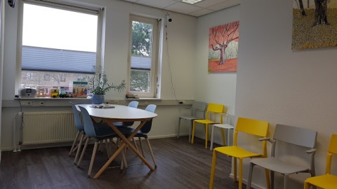 Waitingroom of GP practice Noordzij